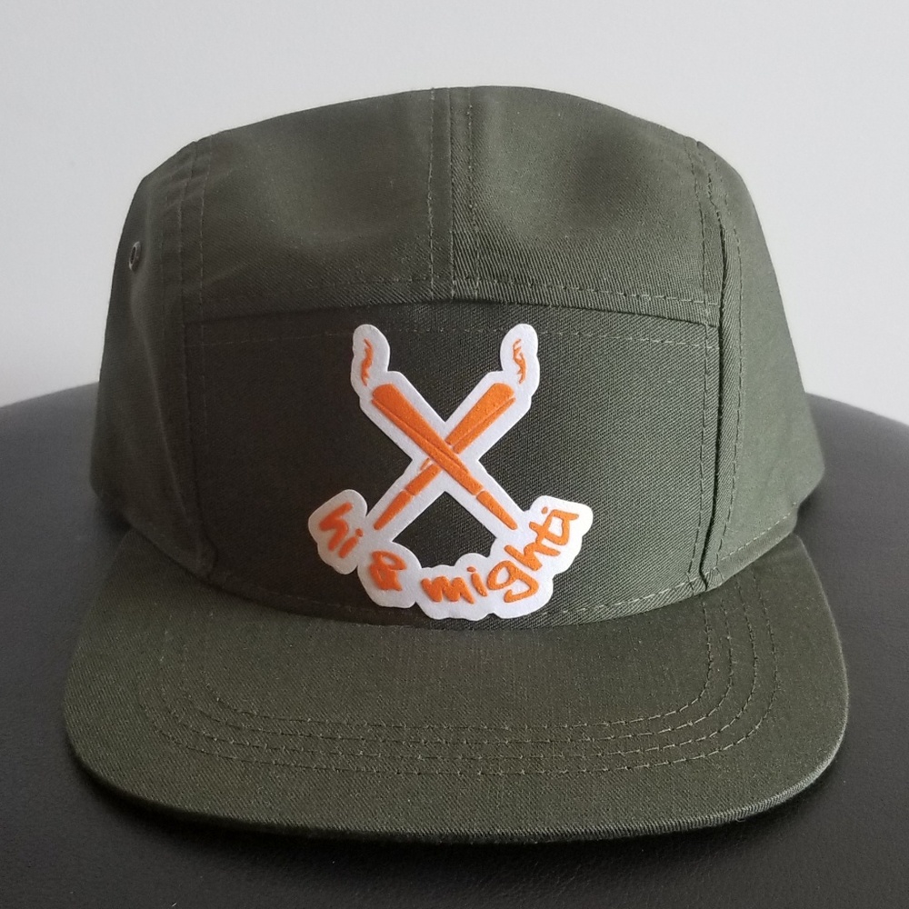 Hi & Mighti Men and Women 5 Panel Hats